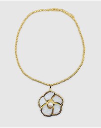 Miz Casa and Co - Flora Pearl Necklace