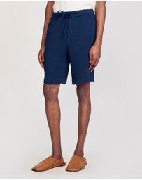 Sandro - Micropleated Shorts