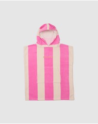 Crywolf - HOODED TOWEL Candy Stripe