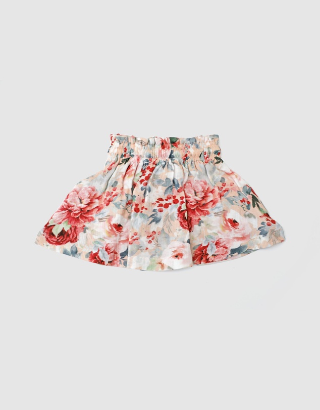 WITH LOVE FOR KIDS - Cotton Muslin Paperbag Skirt - Babies - Kids