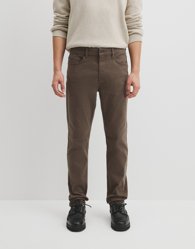 Country Road - Tapered Fit Brushed Five Pocket Pant