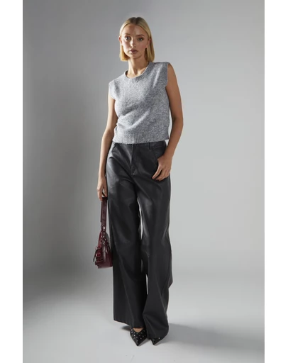Glamorous - Kintted Crew neck Vest