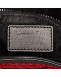 Pre-Loved by Azura Reborn - Pre-Loved Medium Smooth Calfskin Embroidered Heart Playing Cards Lady Dior