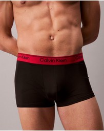 Calvin Klein - Microfibre Stretch 3 Pack Low Rise Trunks