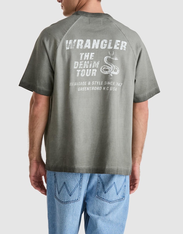 Wrangler - Tour Box Raglan Tee