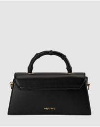 Olga Berg - Phoebe Bamboo Handle Bag