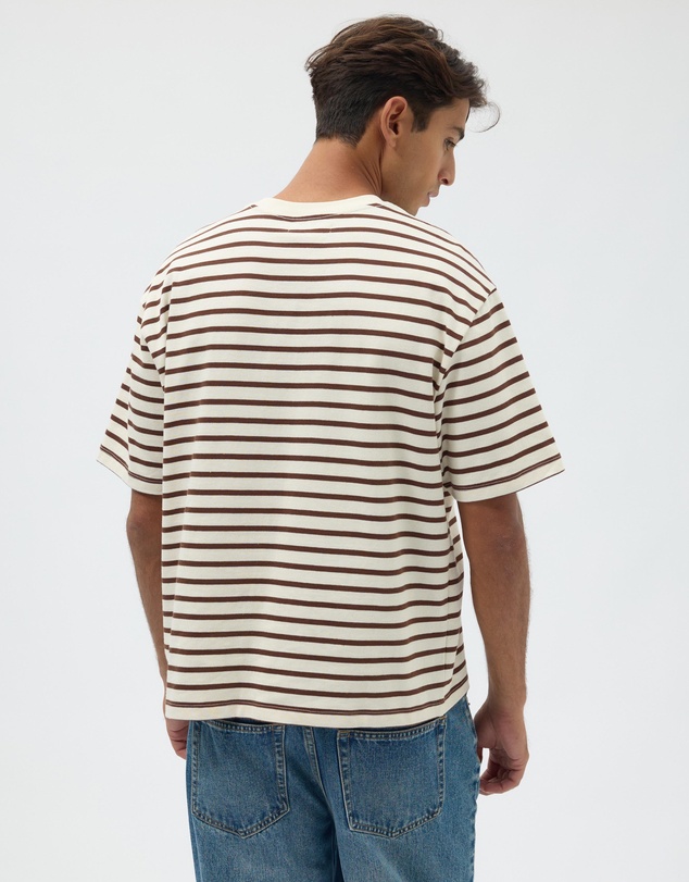 AERE - Heavyweight Stripe SS Tee