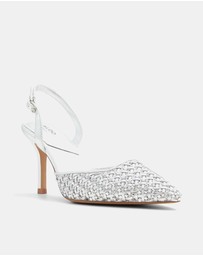 ALDO - Eleonore Textured Slingback Heels