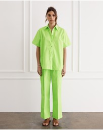 Heaven Australia - Verde Bianca Cuban Shirt