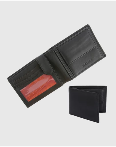 DENTS - Nappa Leather Trifold Wallet with RFID Protection