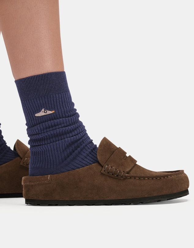 Birkenstock - Naples Wrapped Suede Leather Narrow - Unisex