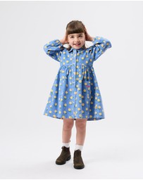 Goldie + Ace - Bianca Corduroy Collar Dress - Babies-Kids