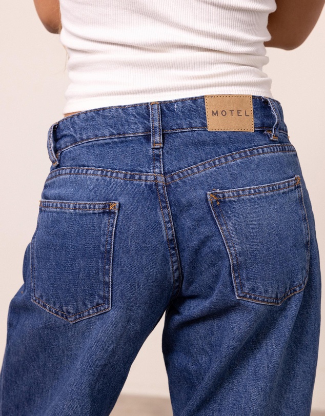 Motel Rocks - Extra Wide Low Rise Jeans