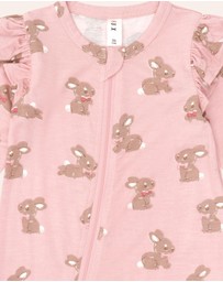 Huxbaby - Bunny Zip Romper - Babies