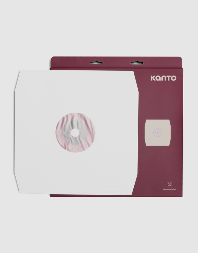 iWorld - Kanto TT-IS20 Poly-Lined Paper Inner Sleeves for 12