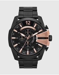 Diesel - Mega Chief Black Chronograph Watch DZ4309