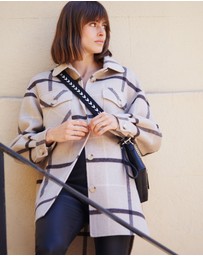 Belle & Bloom - River’s Edge Plaid Shacket
