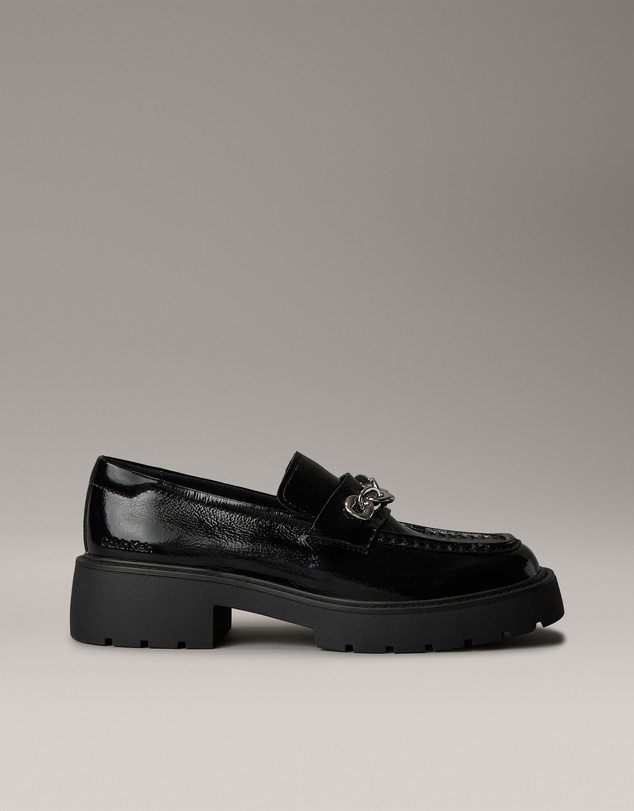 Calvin Klein - Leather Chunky Apron Toe Loafers