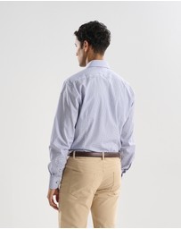 3 Wise Men - 3 Wise Men Sundown Blue Print Shirt