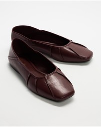 Dazie - May Gathered Ballet Flats
