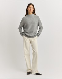 Toorallie - Drop Shoulder Mock Neck