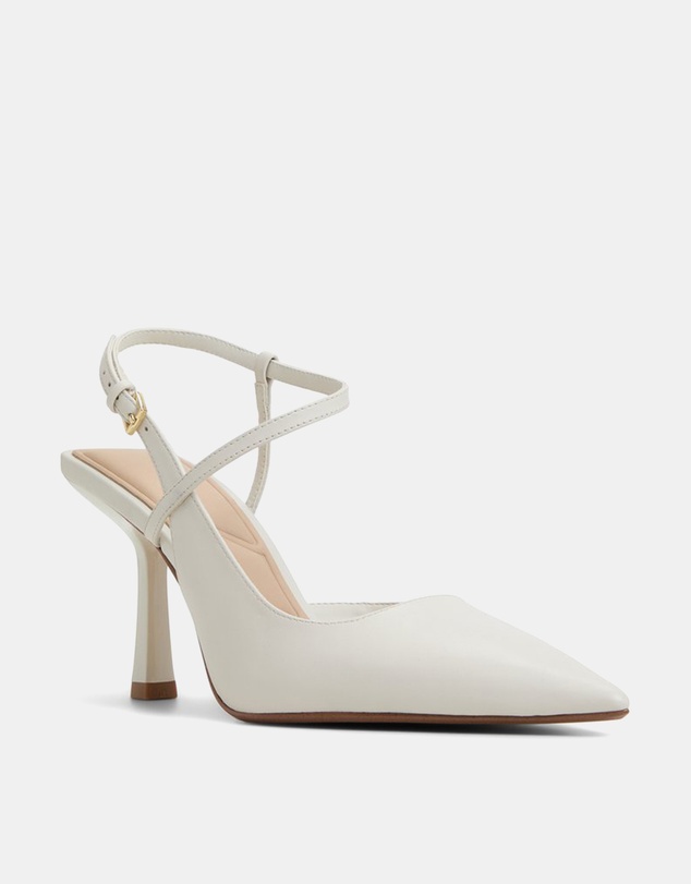 ALDO - Brunette Strappy Slingback Heels