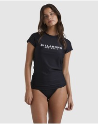 Billabong - Womens Society Short Sleeve Rash Vest