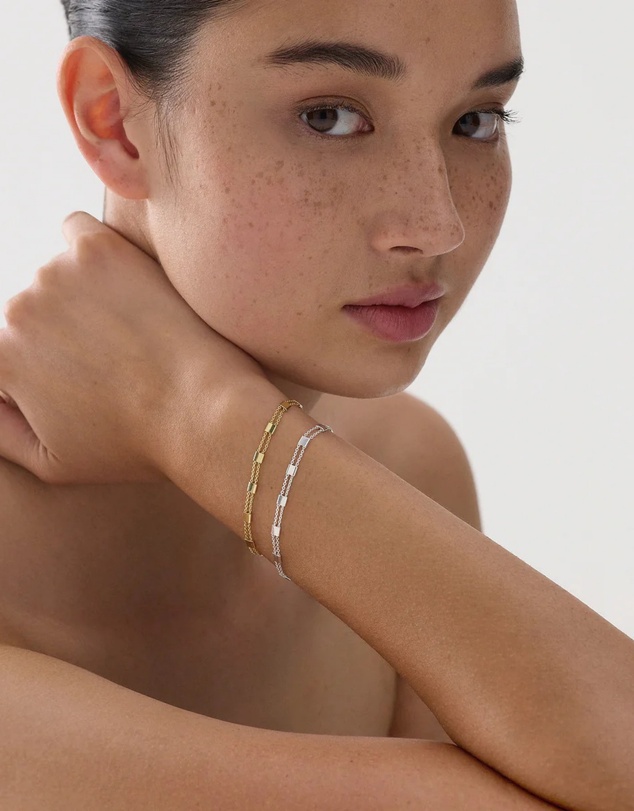 Najo - Summer Veil Silver Bracelet