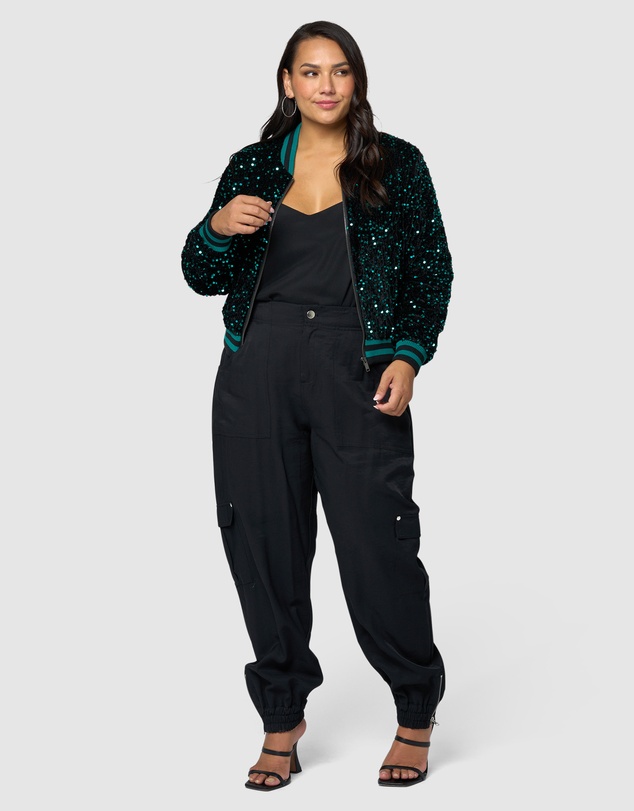 Sunday In The City - Sunday Girl Sequin Bomber