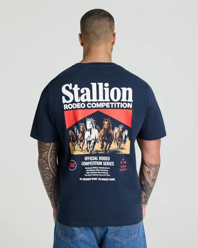 Johnny Bigg - Stallion Print Tee