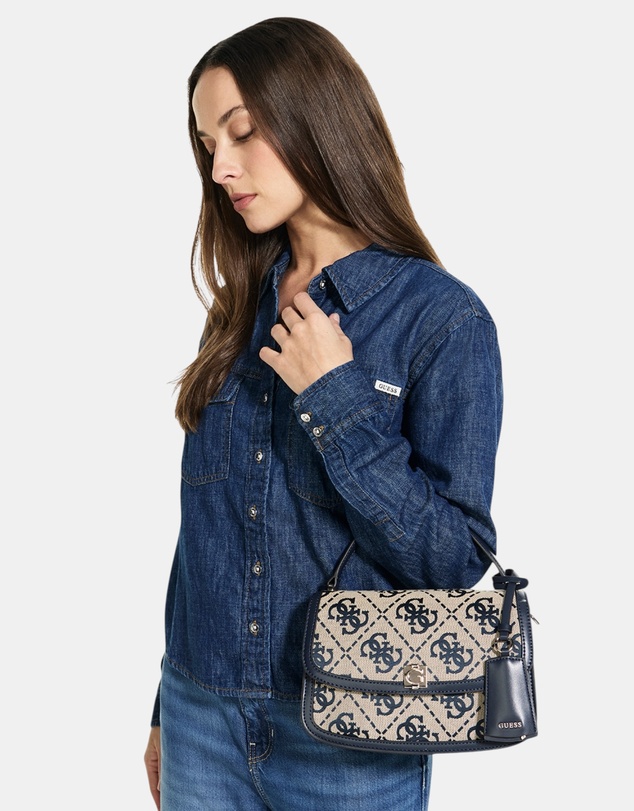 GUESS - Audrey Crossbody Flap Bag