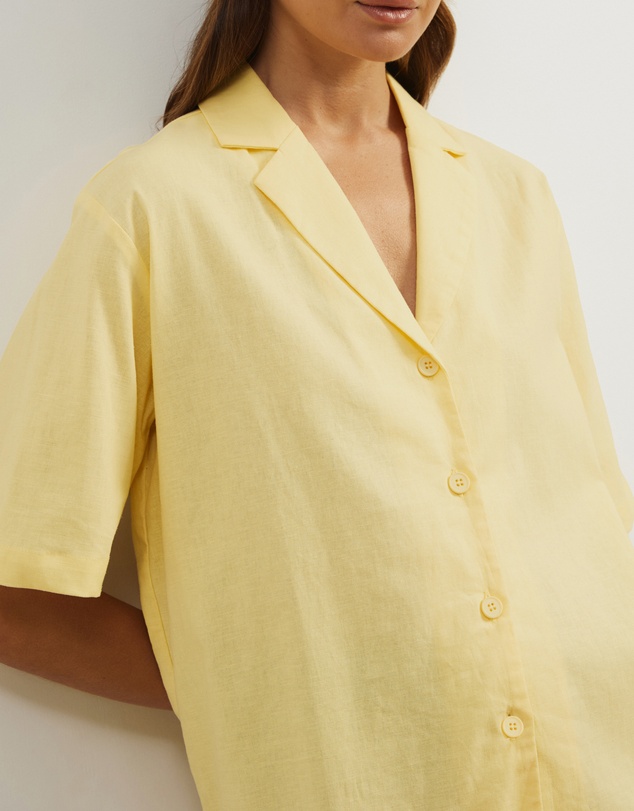 Atmos&Here - Paradise Linen Blend Shirt