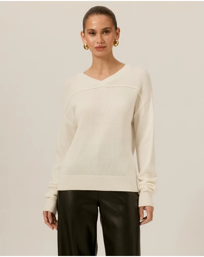 Tussah - Clara V-Neck Jumper