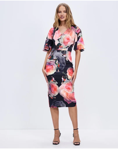 Romance by Honey and Beau - In Lust Sleeve Dress