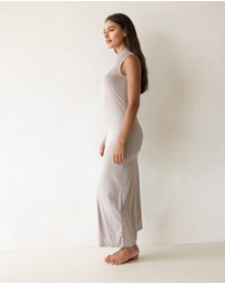 Mod Squad - Luxe Sleeveless Slip Dress Base Layer