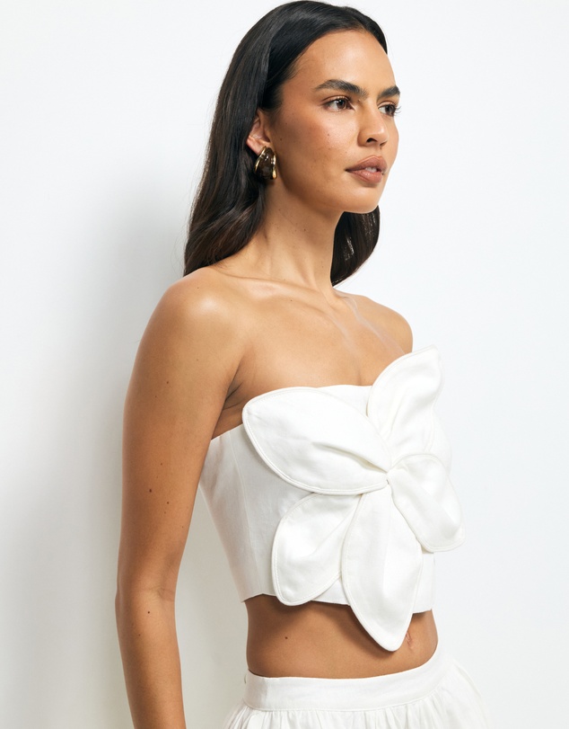 AERE - Tiera Strapless Top