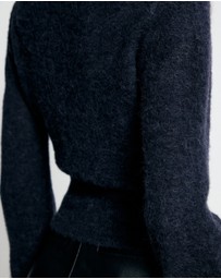 Lover - Vespera Alpaca Blend Sheer Jumper