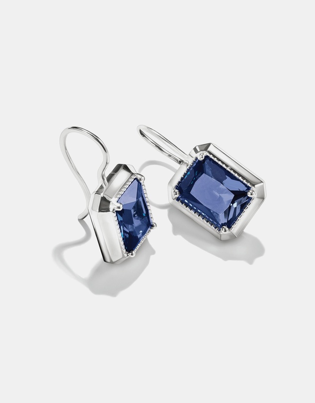 THOMAS SABO - THOMAS SABO Earrings with nanocrystal in octagon cut