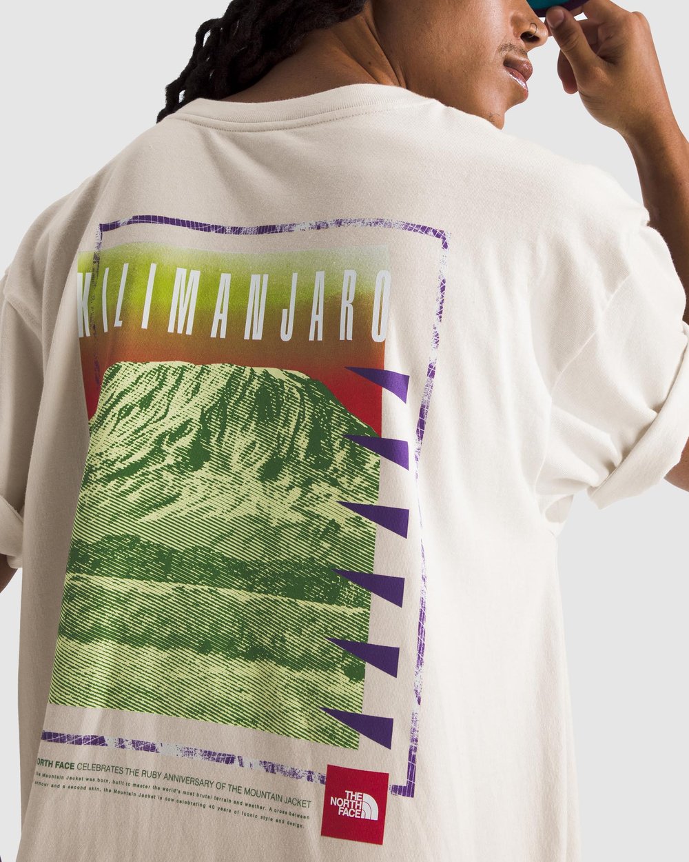 The North Face Mens Red Box Kilimanjaro Heavyweight Short Sleeve Tee