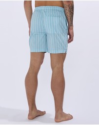 Marcs - Brad Stripe Swim Shorts
