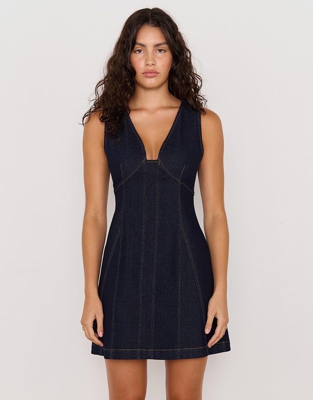 MINKPINK - Raya Denim Mini Dress