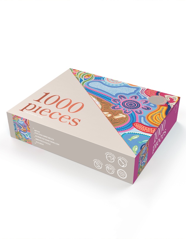 Journey Of Something - 1000 Piece Puzzle - Colourful Life