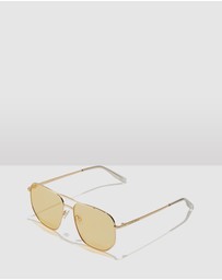 Hawkers Co - HAWKERS - Gold Yellow CAD Sunglasses for Men and Women UV400