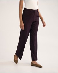 Oxford - Lydia Straight Leg Suit Pant