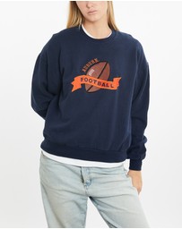 Vintage by The Real Deal - Pre Loved - Vintage 90s NCAA  Auburn University Tigers Sweatshirt