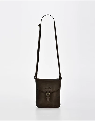 Cobb & Co - Burton Washed Leather Crossbody