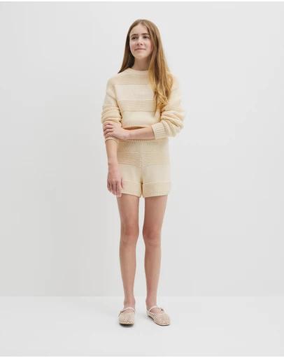 Country Road - Teen Australian Cotton Blend Knit Short