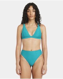 RVCA - Womens Pucker Fixed Tall Bikini Top