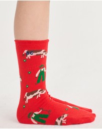 Bobo Choses - Farm Adventure All Over Long Socks - Kids
