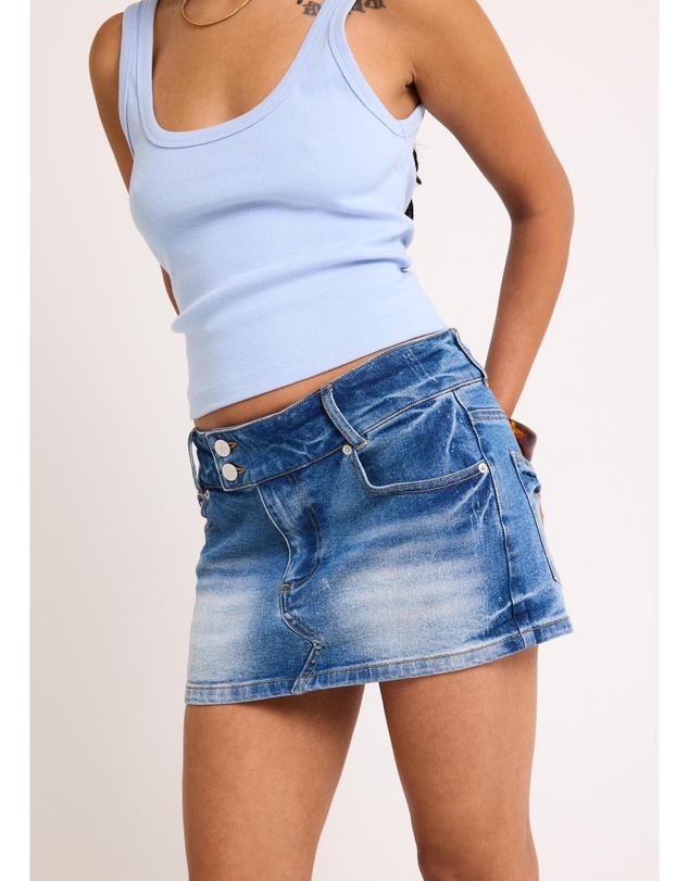 Insight - Marcos Mini Denim Skirt